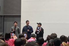 コニシタイヤpresents秋田県スポーツ大使のプロ野球選手たちと一緒に応援しよう！を実施しました